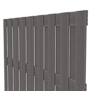 2086 JUMBO WPC Anthrazit 179x179 Cm Schrägansicht