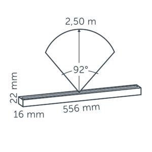 Licht Stufenleiste 2530 F 41