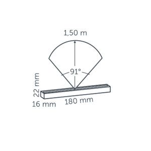 Licht Stufenleiste 2531 F 41